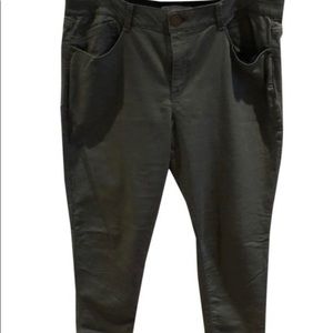 Wit and Wisdom Dark Olive skinny